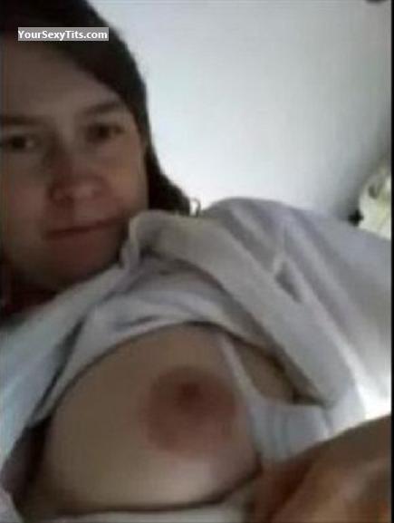 Tit Flash: My Small Tits - Topless Cwoturmissing from United Kingdom